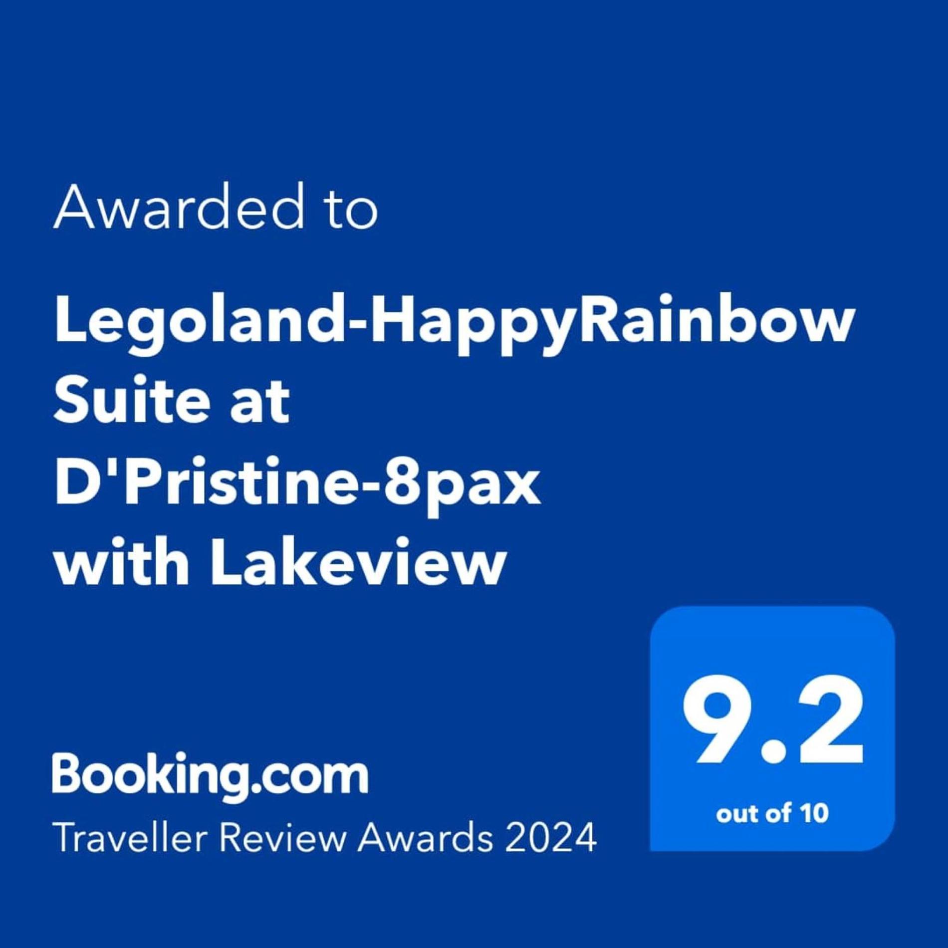 Legoland-Happyrainbow Suite At D'Pristine-8Pax With Lakeview Nusajaya  Exterior foto